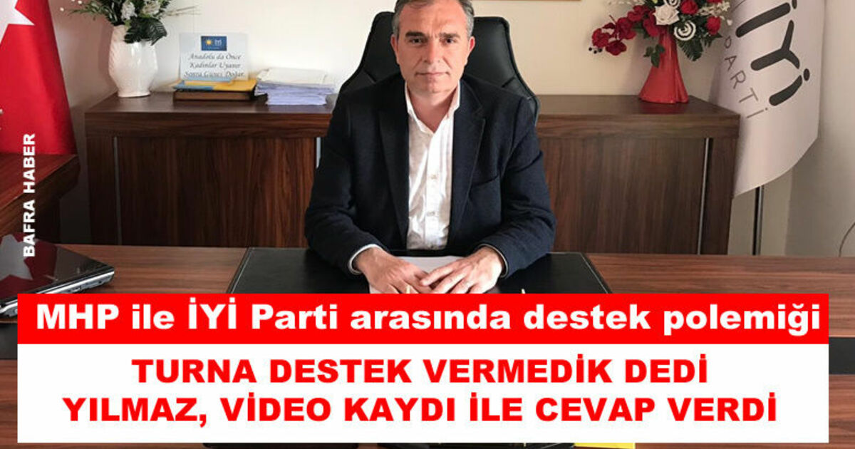 Mhp İle İyi Parti Arasında Destek Polemiği