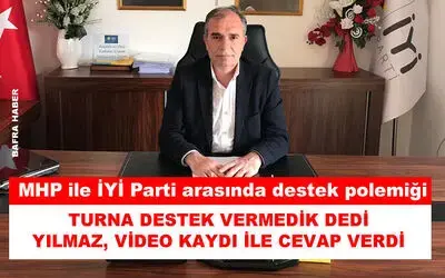 Mhp İle İyi Parti Arasında Destek Polemiği