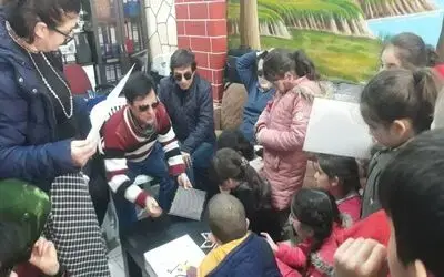 Görme Engellilerden "Her Yere Kitap, Her Yerde Kitap" Etkinliğine Destek