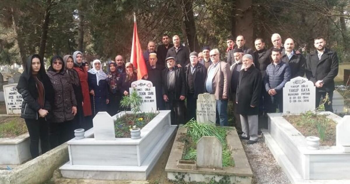 Merhum Gazi Tekin Sivri Kabrinin Başında Anıldı