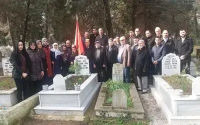 Merhum Gazi Tekin Sivri Kabrinin Başında Anıldı