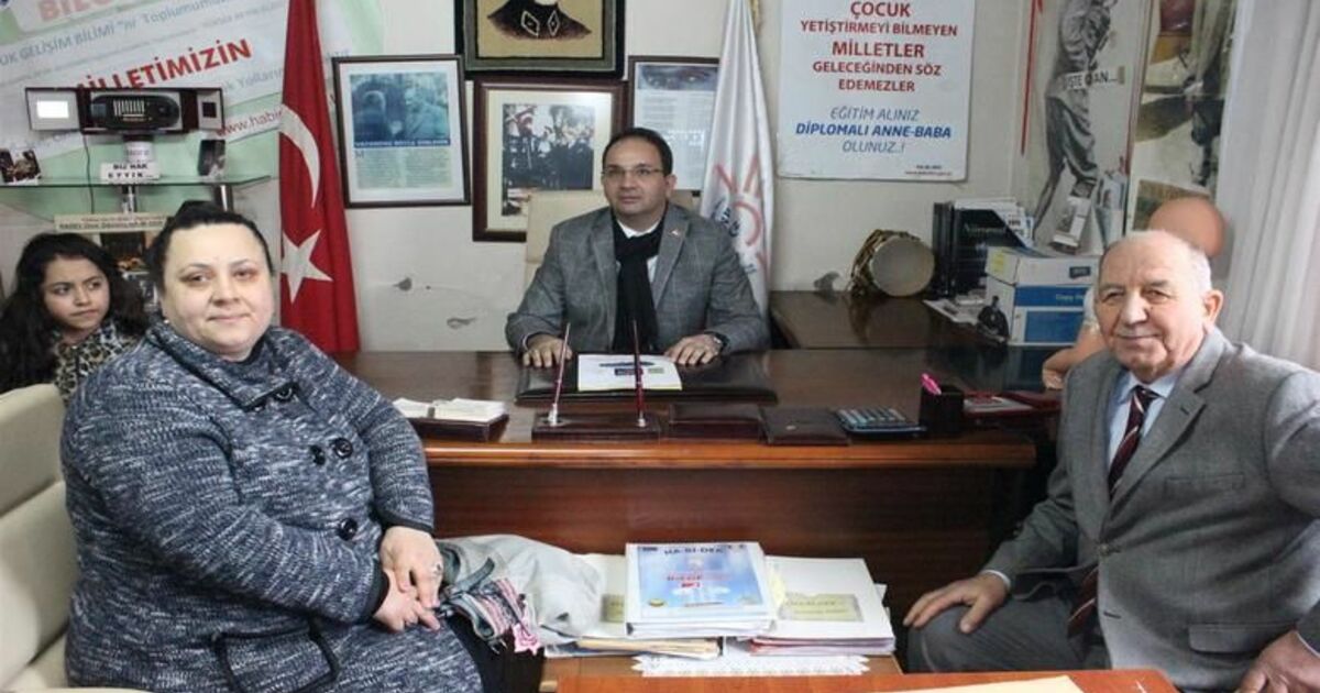 Bafra Kaymakamı Cevdet Ertürkmen Habider’i Ziyaret Etti