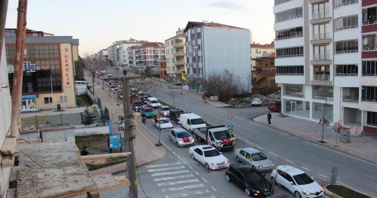 Şehitler İçin 500 Araçlık Konvoy 