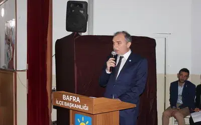 İyi Parti Bafra İlçe Başkanlığına Aydoğan Yılmaz Seçildi