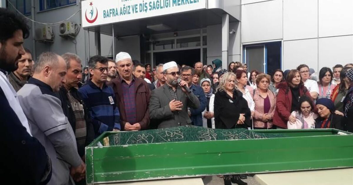 Diş Hastanesi Çalışanına Hüzünlü Veda