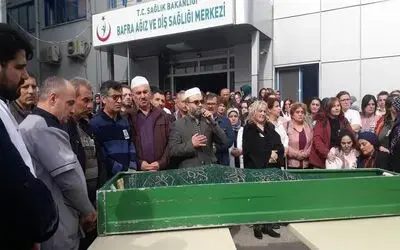 Diş Hastanesi Çalışanına Hüzünlü Veda