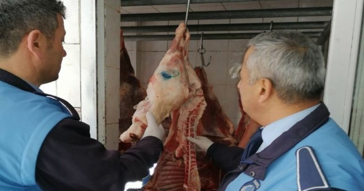 Zabıta Kasapları Denetledi