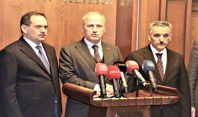 Ulaştırma Bakanı Turhan: "Sivas-kalın Demiryolu’nu Önümüzdeki 1 Ay İçerisindeAçacağız" "Ankara- Samsun Hızlı Demiryolu Projesinin De Sonlarına Doğru Yaklaştık"