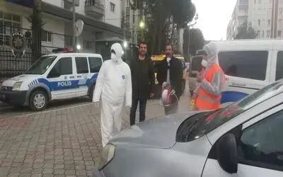 Emniyet Binası Ve Araçlar Dezenfekte Edildi