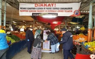 Başkan Kılıç: “maske Takmayı İhmal Etmeyelim” Bafra Belediyesi Vatandaşa Maske Dağıttı