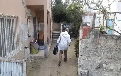 Bafra’da Evin Pencere Demirlerini Çaldılar!