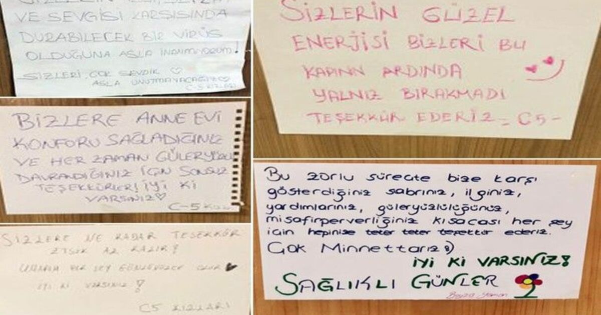 Karantina Süresi Dolan Öğrencilerden Bafra Belediyesine Teşekkür