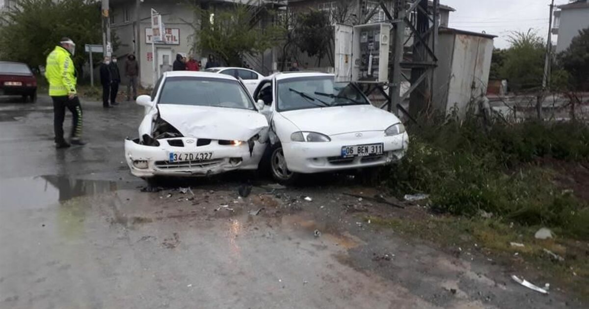 Bafra’da Trafik Kazası 4 Yaralı
