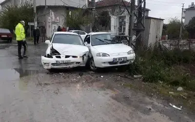 Bafra’da Trafik Kazası 4 Yaralı