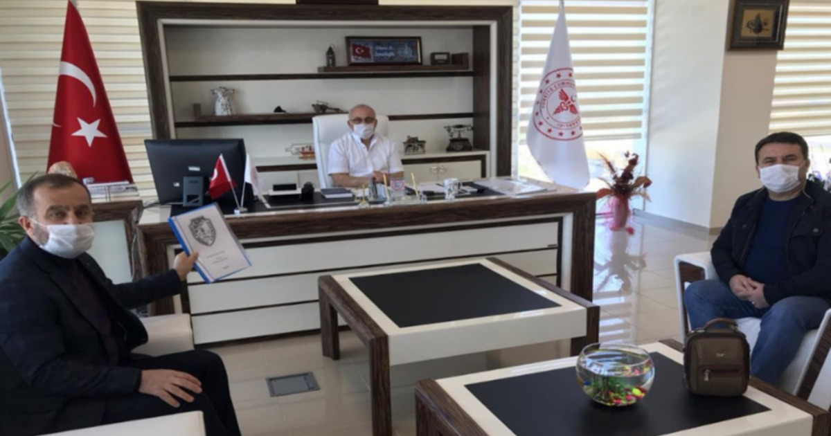 İsmet İnönü İlkokulu Öğrencilerinden Devlet Hastanesi Ve Emniyet Müdürlüğü Personeline Mektup