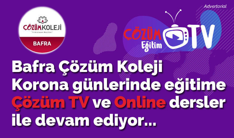 Bafra Çözüm Koleji Korona Günlerinde Eğitime Çözüm Tv Ve Online Dersler İle Devam Ediyor