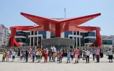 Canik çocuklarla şenlendi
