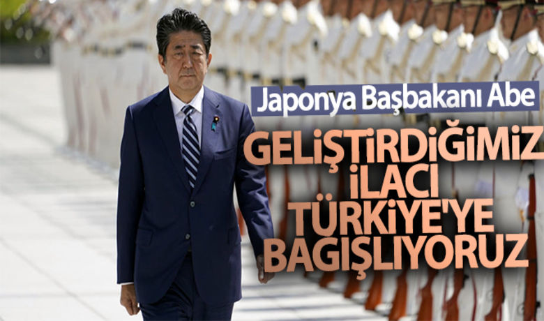 Japonya Başbakanı Abe:'Geliştirdiğimiz ilacı Türkiye'ye bağışlıyoruz' - Başakşehir Çam ve Sakura Şehir Hastanesinin açılış töreninde konuşan Japonya Başbakanı Şinzo Abe, yeni tip korona virüse karşı umut olabilecek bir ilaç geliştirdiklerini belirterek, "Arzu eden ülkelere bağışlayarak klinik çalışmaları geliştireceğiz. Bu çerçevede ilacı Türkiye’ye de bağışlıyoruz" dedi.BUGÜN NELER OLDU?