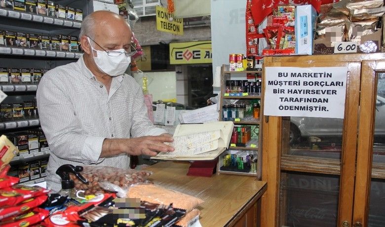 Gizemli hayırsever mahallenin borçlarını kapattı
 - Samsun’da gizemli bir hayırsever, mahalle marketinin veresiye defterini satın aldı.