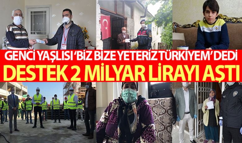 “Biz Bize Yeteriz Kampanyası'nadestek 2 milyar TL'yi geçti” - Aile, Çalışma ve Sosyal Hizmetler Bakanı Zehra Zümrüt Selçuk, Covid-19 pandemisi sürecinde ihtiyaç sahibi vatandaşlara destek amacıyla 30 Mart’ta Cumhurbaşkanı Recep Tayyip Erdoğan’ın öncülüğünde başlatılan “Biz Bize Yeteriz Türkiyem” başlıklı milli dayanışma kampanyasında bugüne kadar toplam 2 milyar 30 milyon 380 bin 771 TL toplandığını açıkladı.BUGÜN NELER OLDU?