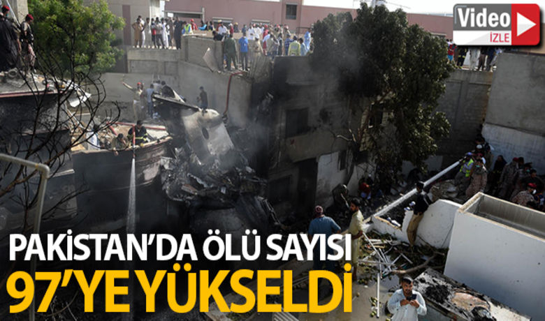 Pakistan'daki uçak kazasındaölü sayısı 97'ye yükseldi - Pakistan’ın Karaçi kentinde bir yolcu uçağının evlerin üzerine düşmesi sonucu meydana gelen kazada hayatını kaybedenlerin sayısı 97’ye yükseldi.BUGÜN NELER OLDU?