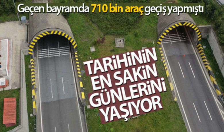 Bolu Dağı Tüneli tarihininen sakin günlerini yaşıyor - Türkiye’nin en önemli kara yolu geçiş güzergahı olan ve tarihinin en sakin günlerini yaşayan TEM Otoyolu Bolu Dağı Tüneli havadan görüntülendi.BUGÜN NELER OLDU?