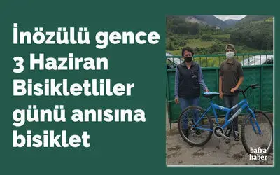 Liseli Gence 3 Haziran Bisikletliler Günü Hediyesi