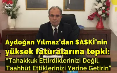 Aydoğan Yılmaz’dan Saski’nin Yüksek Faturalarına Tepki