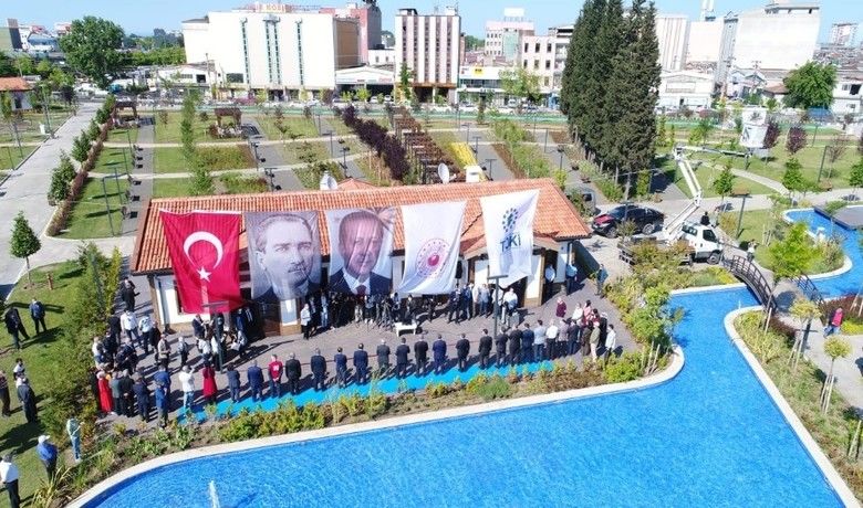 Samsun Millet Bahçesi törenle açıldı
