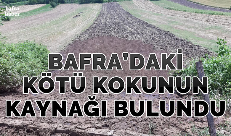 Bafra’daki Kötü Kokunun Kaynağı Ortaya Çıktı! - Birkaç aydır Bafra’yı etkisi altına alan ve dün de şehir merkezinde çok daha fazla hissedilen kokunun kaynağı tespit edildi. 
