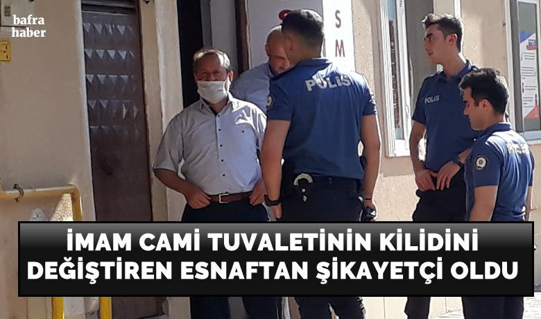 İmam Cami KilidiniDeğiştiren Esnaftan Şikayetçi Oldu