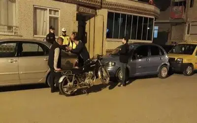 Plakasız Çalıntı Motosiklet Bekçilerin Gözünden Kaçmadı