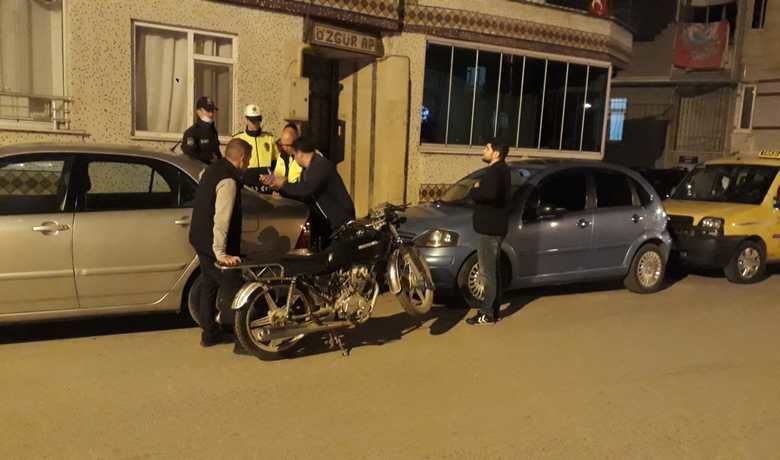 Plakasız Çalıntı MotosikletBekçilerin Gözünden Kaçmadı