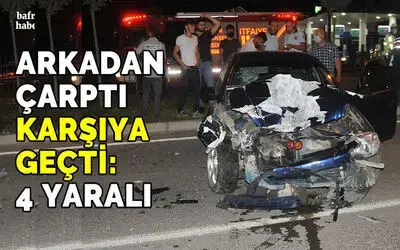 Şerit Değiştirirken Canından Oluyordu