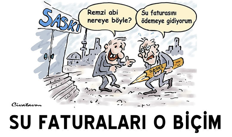 Su Faturaları o biçim