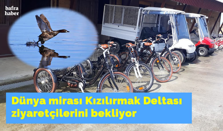 Dünya mirası KızılırmakDeltası ziyaretçilerini bekliyor