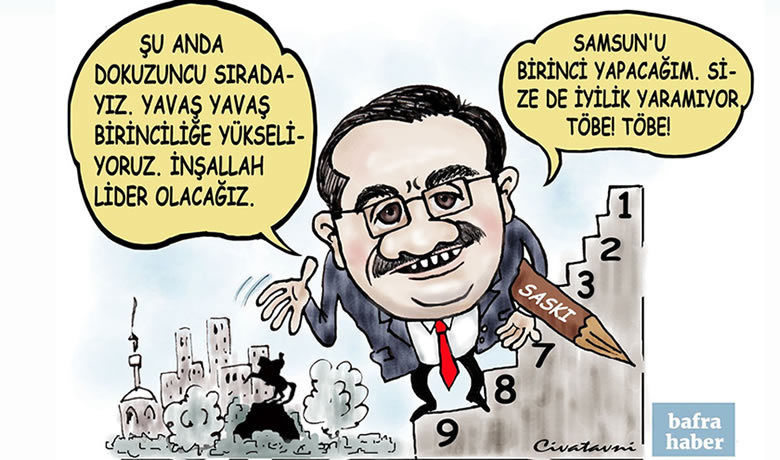 Samsun'u birinci yapacağım