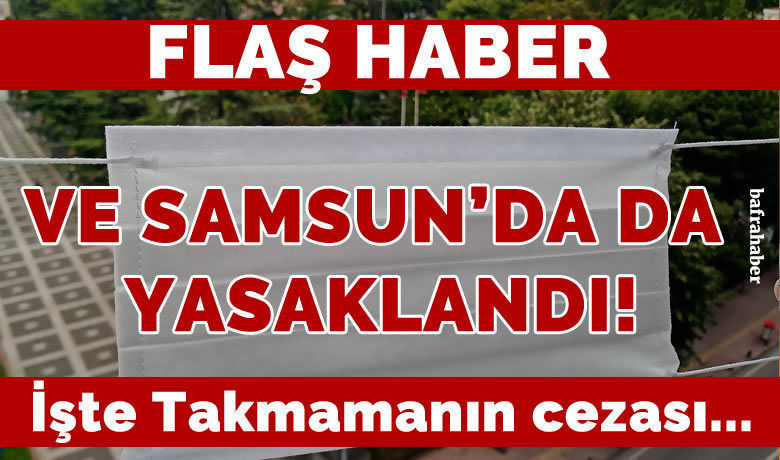 Samsun’da Maskesiz Sokağa Çıkmak Yasak - SAMSUN (İHA) - İl Umumi Hıfzıssıhha Kurulu, 20 Haziran'dan itibaren Samsun’da maske takma zorunluluğu getirirken, maskesiz sokağa çıkanlara 900 TL idari para cezası uygulanacak.