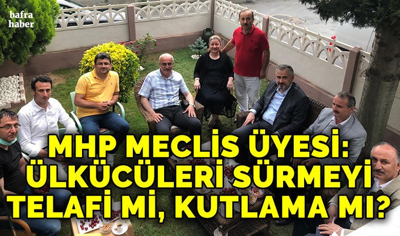 Mhp meclis uyesi bu fotografa oyle bir yorum yazdi ki kaldirmak zorunda kaldi