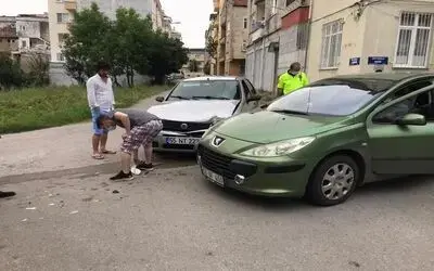 Bafra’da Trafik Kazası: 1 Yaralı