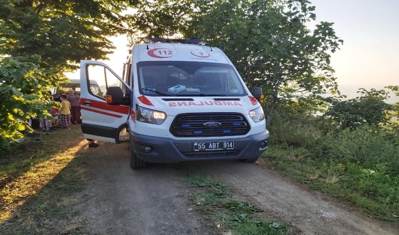 Otomobil fındık tarlasına uçtu:4’ü çocuk 8 yaralı - Samsun’da tarlaya uçan otomobildeki 4’ü çocuk 8 kişi yaralandı.