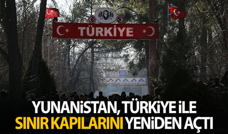Yunanistan, Türkiye ile karave deniz sınırlarını yeniden açıyor - Yunanistan, yeni tip korona virüs (Covid-19) salgını nedeniyle kapalı olan sınırını 1 Temmuz'dan itibaren Türkiye'ye yeniden açıyor.BUGÜN NELER OLDU?