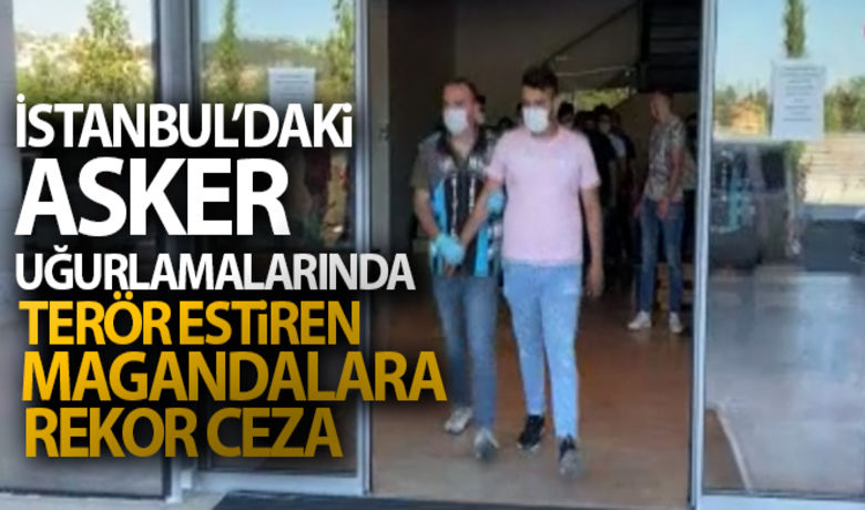 İstanbul'daki asker uğurlamalarında terörestiren magandalara rekor ceza - İçişleri Bakanlığı tarafından “asker uğurlaması” için tedbir alınması konusunda 81 il valiliğine talimat gönderilmesine rağmen İstanbul’un çeşitli ilçelerindeki asker uğurlamalarında tünelleri trafiğe kapatıp tabancalarla havaya ateş açan, yol keserek “drift” yapan ve patinaj çeken 14 kişi sivil trafik polisleri tarafından yakalandı.BUGÜN NELER OLDU?