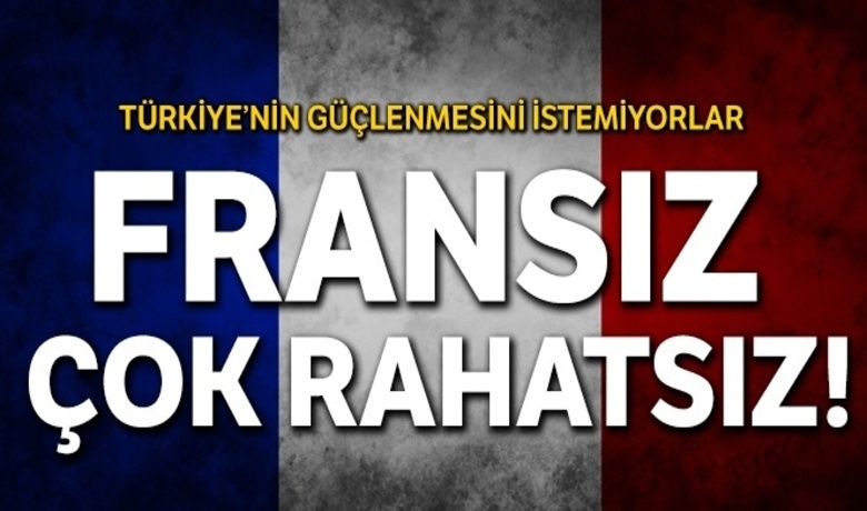 Fransız çok rahatsız - Libya’da darbeci Hafter’i destekleyen, Suriye'de terör örgütü PKK/YPG ile iş birliği yapan ve Doğu Akdeniz’de Türkiye karşıtı cepheye kalkan olan Fransa, son dönemde Türkiye karşıtı açıklamalarının dozunu artırdı.BUGÜN NELER OLDU?