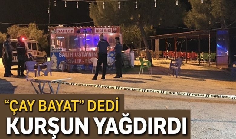 "Çay bayat" dedi, kurşun yağdırdı - Adana’da kafeye çay içmeye gelen bir kişi, çayın bayat olduğunu öne sürerek abisinin iş yerine yardıma gelen öğretmeni tabancayla vurdu. Vurulan öğretmen ağır yaralandı.BUGÜN NELER OLDU?