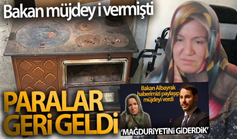 Sobada yaktığı paralar geri döndü - Çankırı'da, tıp fakültesinde okuyan oğlunun eğitimi ve engelli annesinin tedavi masrafları için biriktirdiği 15 bin lirası sakladığı kuzinede yanan Gülşen Hayta'nın mağduriyeti, Merkez Bankası tarafından giderildi.BUGÜN NELER OLDU?