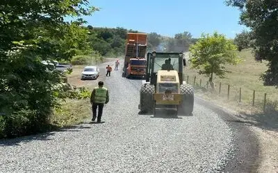 Son iki haftada 122 kilometre yol yapıldı
