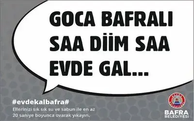 Bafra Belediyesinin pandemi ile mücadelesi devam ediyor
