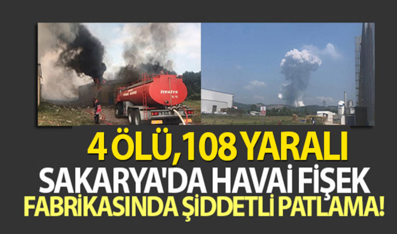 Sakarya'da havai fişek fabrikasında patlama - İçişleri Bakanı Soylu, Sağlık Bakanı Fahrettin Koca, Aile, Çalışma ve Sosyal Hizmetler Bakanı Zehra Zümrüt Selçuk, Sakarya'daki havai fişek fabrikasında yaşanan patlamanın ardından yeni açıklamalarda bulundu. İçişleri Bakanı Soylu: “7 kişilik kaybımız var, 4’ü vefat, 3’ünü arama çalışmaları devam ediyoruz” dedi. Bakan Koca, ise Şu an 60 kişinin hastanelerimizde tedavileri devam ediyor” dedi.BUGÜN NELER OLDU?