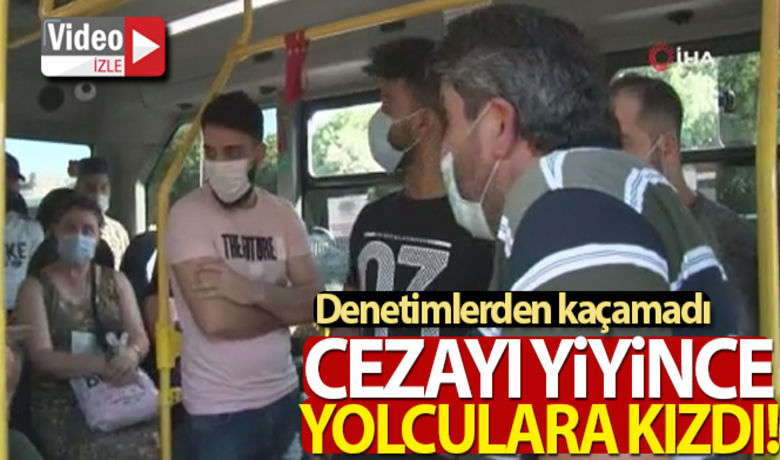 Fatih'te ceza yiyen minibüsçü yolculara kızdı - İstanbul’da korona virüste yeni normalleşme önlemleri kapsamında toplu taşıma araçlarına yapılan denetimde ayakta yolcu taşıyan minibüsçü ceza yiyince yolculara kızdı. Yolcuların oturmadığını iddia eden minibüsçü, minibüste yapılan sayımın ardından cezadan kaçamadı.BUGÜN NELER OLDU?
